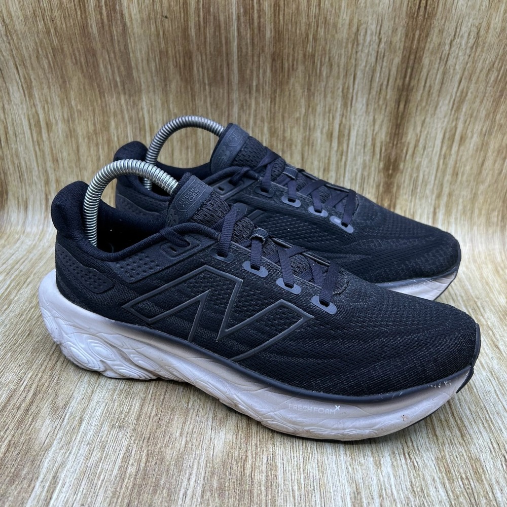 New Balance Fresh‎ Foam 1080v13 Women's 9.5 Black White Running Shoes W1080K13